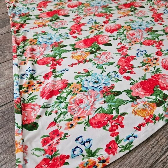 Measeor Short Sleeve Floral Maxi Dress Size XXL - Picture 11 of 15